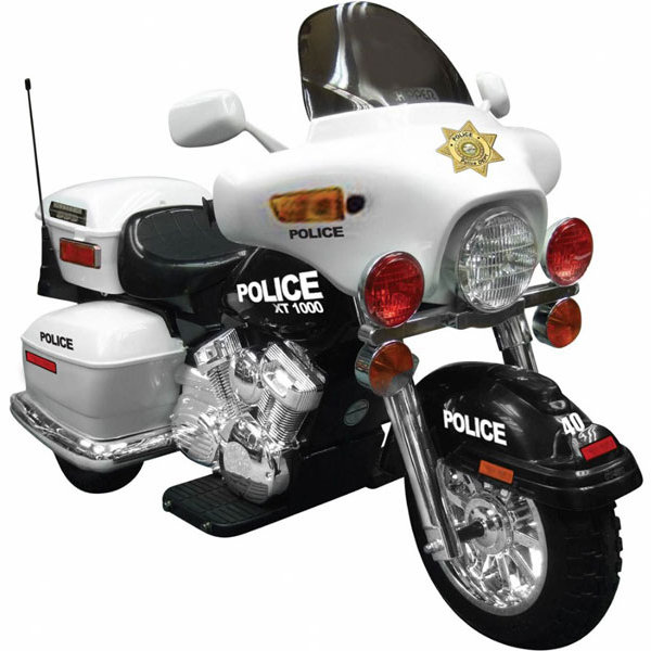 national products 12v police motorcycle